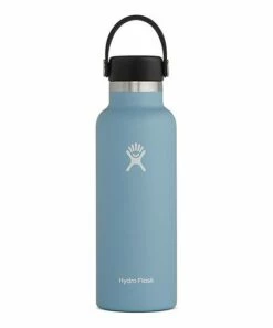Hot Sale 😀 Hydro Flask Rain Blue 18-Oz. Standard Flex Cap Water Bottle For Home & Garden 🤩