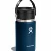 Hot Sale ❤️ Hydro Flask Indigo 12-Oz. Flex Sip Lid Stainless Steel Travel Mug For Home & Garden 😀