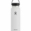Discount 🤩 Hydro Flask White Wide Flex Cap 40-Oz. Water Bottle For Home & Garden 🔥 -Hydro Flask Shop zu94511500 main tm1617290843