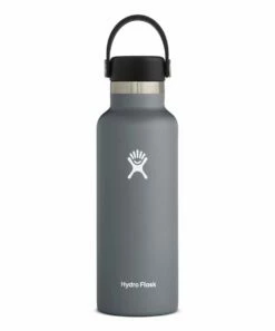 Buy ✨ Hydro Flask Stone 18-Oz. Standard Mouth Flex Cap Water Bottle For Home & Garden 🎉