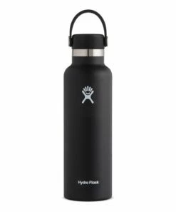 Deals 🛒 Hydro Flask Black 21-Oz. Standard Flex Cap Water Bottle For Home & Garden ✔️